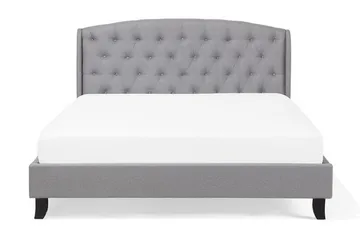 Bordeau Dubbelsäng 140 200 cm - Grå - Möbler - Säng - Ramsäng