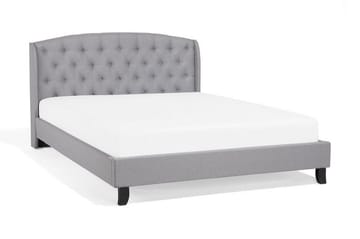 Bordeau Dubbelsäng 140 200 cm - Grå - Möbler - Säng - Ramsäng