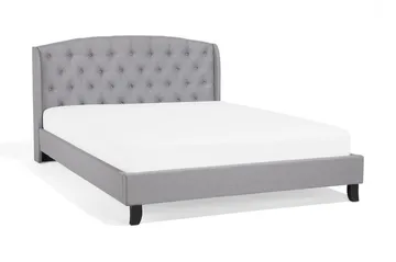 Bordeau Dubbelsäng 140 200 cm - Grå - Möbler - Säng - Ramsäng