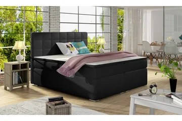 Cassaundra Ramsäng 180x200 cm - Svart - Möbler - Säng - Ramsäng