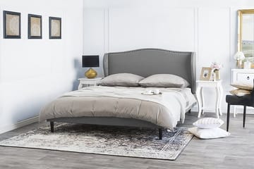 Colmar Sängram 140x200 cm - Grå - Möbler - Säng - Ramsäng