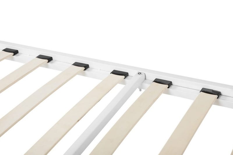 Cusset Dubbelsäng 160200 cm Vit  Vit - Vit - Möbler - Säng - Sängram & sängstomme