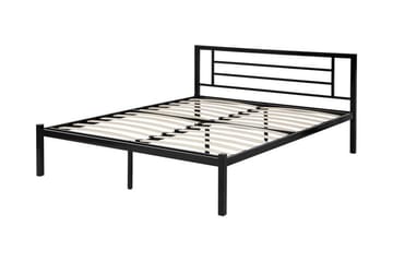 Cusset Sängram 160x200 cm - Svart - Möbler - Säng - Ramsäng