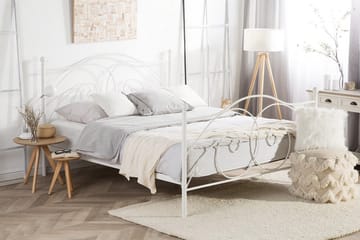 Dinard Dubbelsäng 160|200 cm - Vit - Möbler - Säng - Ramsäng