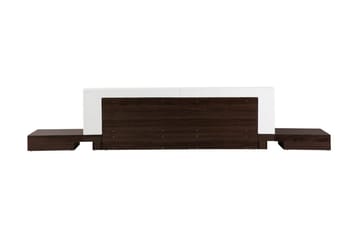Dubbelsäng Zen 160|200 cm - Brun - Möbler - Säng - Sängram & sängstomme