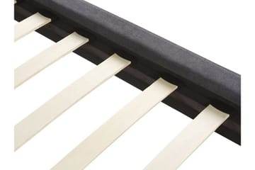 Emelle Ramsäng 180x200cm - Sammet/Mörkgrå - Möbler - Säng - Ramsäng