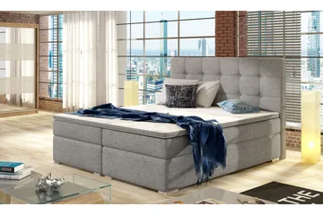 Esteiro Ramsäng 180x200 cm - Grå - Möbler - Säng - Kontinentalsäng