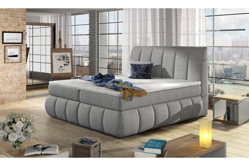 Fabara Ramsäng 180x200 cm, Grå