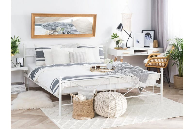Finnicka Dubbelsäng 140x200 cm - Vit - Möbler - Säng - Ramsäng