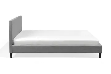 Fitou Dubbelsäng 160 200 cm - Grå - Möbler - Säng - Sängram & sängstomme