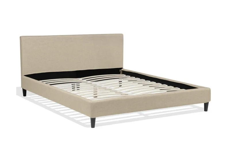 Fitou Sängram 160x200 cm - Beige - Möbler - Säng - Sängram & sängstomme