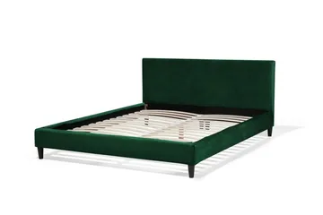 Fitou Sängram 160x200 cm - Grön - Möbler - Säng - Sängram & sängstomme