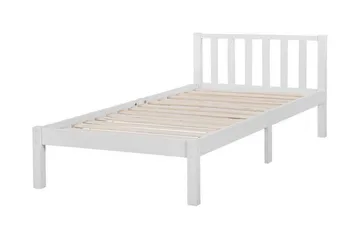 Florac Sängram 90x200 cm - Vit - Möbler - Säng - Ramsäng