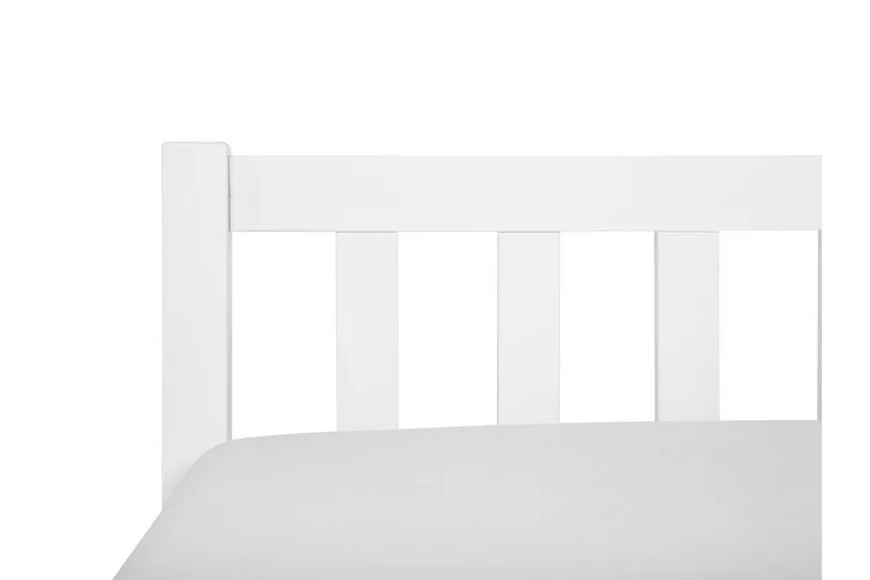 Florac Sängram 90x200 cm - Vit - Möbler - Säng - Ramsäng