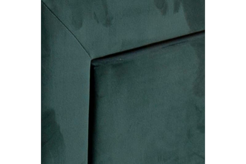 Grace Komplett Sängpaket med Förvaring 160x200 cm i Sammet med Sänggavel + Bäddmadrass - Grön - Möbler - Säng - Säng med förvaring
