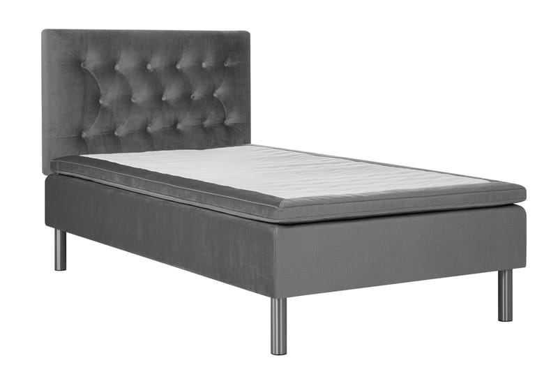 Happy Plus Sängpaket Ramsäng90x200 cm - Grå - Möbler - Säng - Enkelsäng