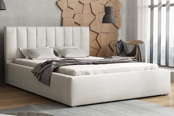 Ideal Ramsäng 223x200x93 cm - Vit - Möbler - Säng - Ramsäng