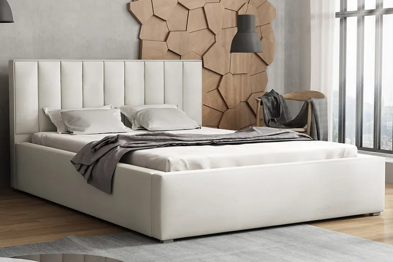 Ideal Ramsäng 223x200x93 cm - Vit - Möbler - Säng - Sängram & sängstomme