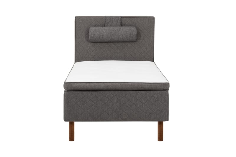 Komplett Sängpaket Ramsäng Kilmer 105x200 Medelfast Latex, Grå