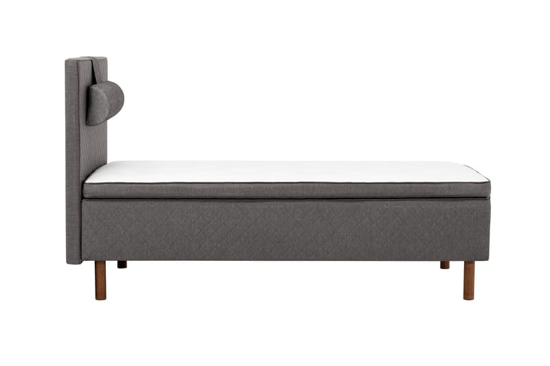 Komplett Sängpaket Ramsäng Kilmer 105x200 Medelfast Latex - Grå - Möbler - Säng - Enkelsäng