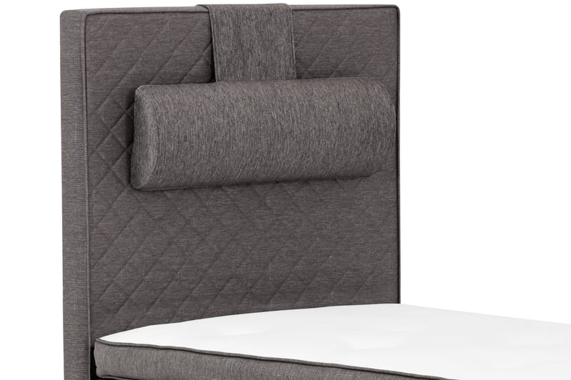 Komplett Sängpaket Ramsäng Kilmer 90x200 Medelfast Latex - Grå - Möbler - Säng - Ramsäng