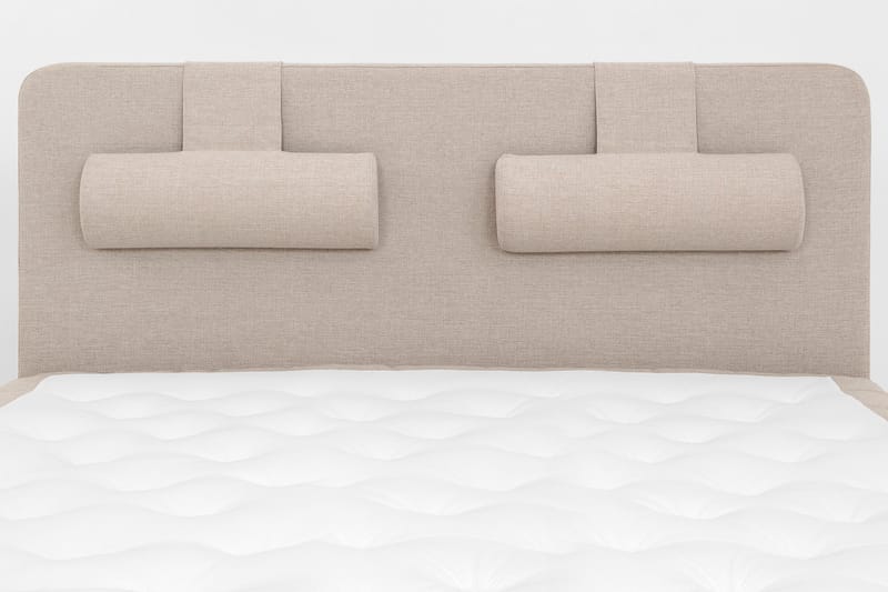 Komplett Sängpaket Ramsäng Notte 160x200 Fast Latex - Beige - Ramsäng - Dubbelsäng - Komplett sängpaket