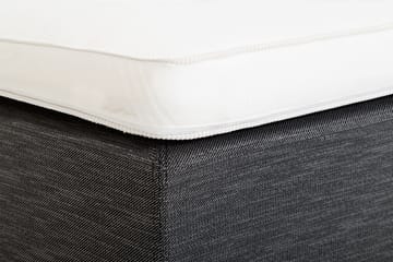 Komplett Sängpaket Ramsäng Ystad 120x200 Medelfast Latex - Grå - Möbler - Säng - Ramsäng
