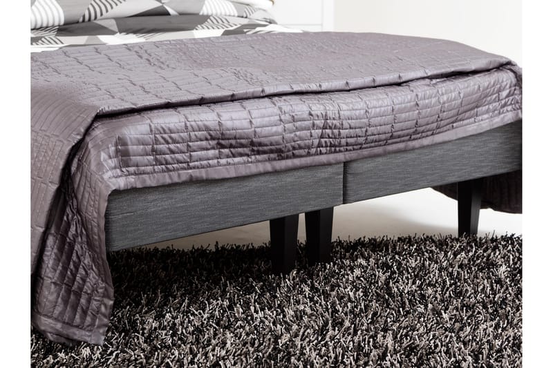 Komplett Sängpaket Prime Mörkgrå - 160x200 cm - Möbler - Säng - Ramsäng