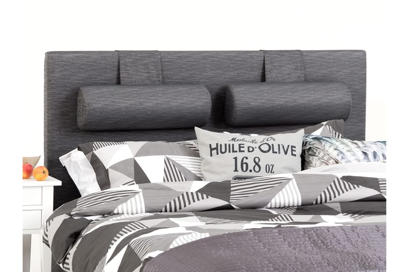 Komplett Sängpaket Prime Mörkgrå - 160x200 cm - Möbler - Säng - Ramsäng