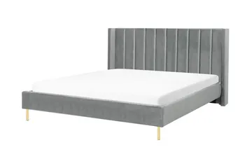 Krukö Dubbelsäng 160x200 cm - Grå - Möbler - Säng - Sängram & sängstomme