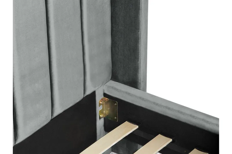 Krukö Dubbelsäng 180x200 cm - Grå - Möbler - Säng - Ramsäng