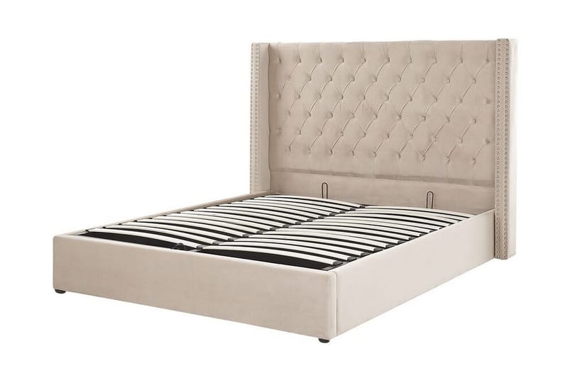 Kymmen Dubbelsäng 160x200 cm - Beige - Möbler - Säng - Ramsäng