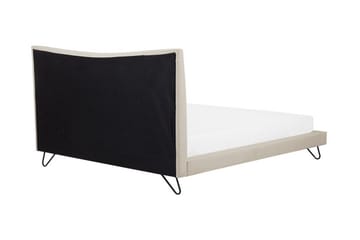 Lannion Dubbelsäng 180200 cm Beige - Beige - Möbler - Säng - Ramsäng