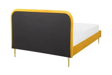 Larochelle Dubbelsäng 140x200 cm - Gul - Möbler - Säng - Ramsäng