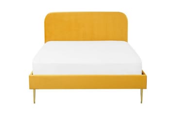 Larochelle Dubbelsäng 140x200 cm - Gul - Möbler - Säng - Ramsäng