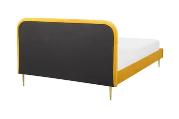 Larochelle Dubbelsäng 160x200 cm - Gul - Möbler - Säng - Ramsäng