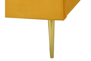 Larochelle Dubbelsäng 160x200 cm - Gul - Möbler - Säng - Ramsäng