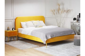 Larochelle Dubbelsäng 180x200cm - Gul - Möbler - Säng - Ramsäng