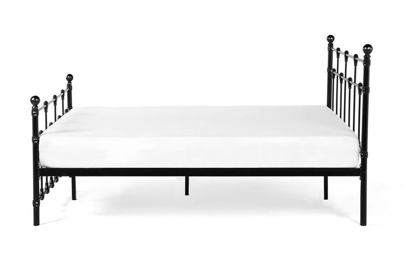 Lyn Dubbelsäng 160 200 cm Svart - Svart - Möbler - Säng - Ramsäng