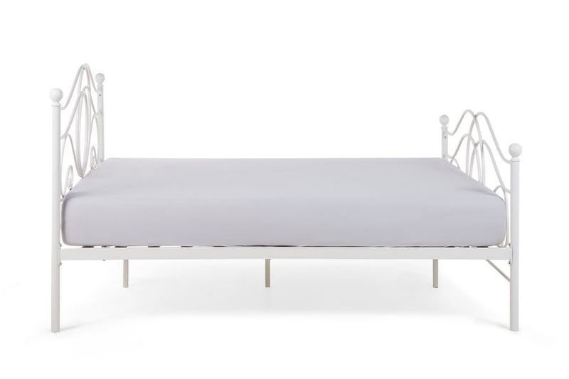 Lyra Dubbelsäng 160200 cm - Vit - Möbler - Säng - Sängram & sängstomme