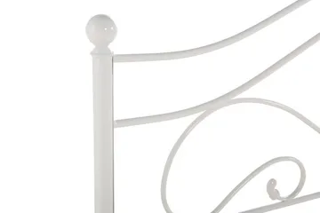 Lyra Dubbelsäng 160200 cm - Vit - Möbler - Säng - Sängram & sängstomme