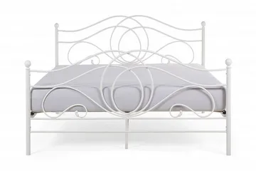 Lyra Dubbelsäng 160200 cm - Vit - Möbler - Säng - Sängram & sängstomme