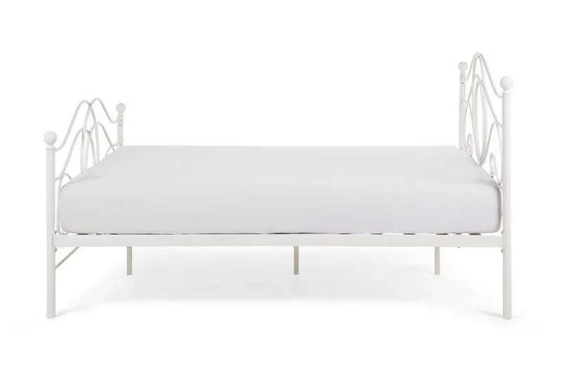 Lyra Dubbelsäng 180|200 cm - Vit - Möbler - Säng - Sängram & sängstomme