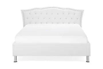 Metz Dubbelsäng 140 200 cm - Vit - Möbler - Säng - Ramsäng