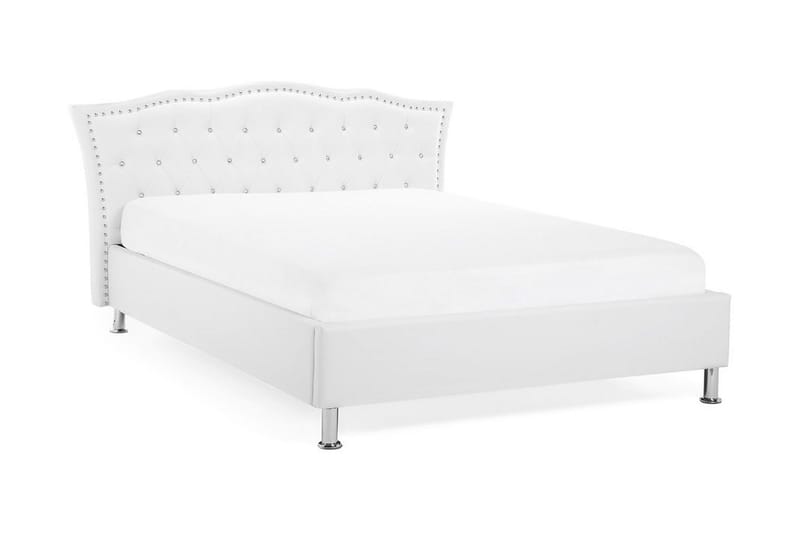 Metz Dubbelsäng 140 200 cm - Vit - Möbler - Säng - Ramsäng