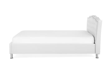 Metz Dubbelsäng 140 200 cm - Vit - Möbler - Säng - Ramsäng