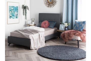 Nattaro Dubbelsäng 90x200cm - Grå - Möbler - Säng - Ramsäng