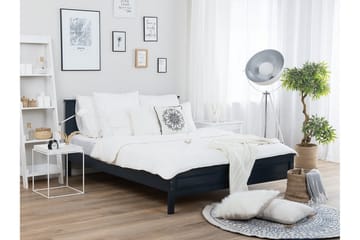 Olivet Dubbelsäng 180 200 cm Blå - Blå - Möbler - Säng - Ramsäng