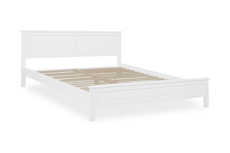 Olivet Dubbelsäng 180 200 cm Vit  Vit, Vit