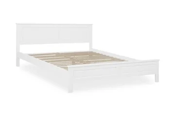 Olivet Dubbelsäng 180 200 cm Vit  Vit - Vit - Möbler - Säng - Ramsäng